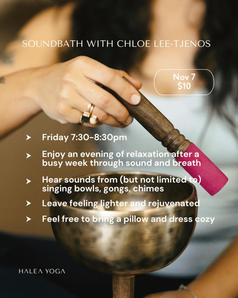 Soundbath with Chloe Lee-Tjenos